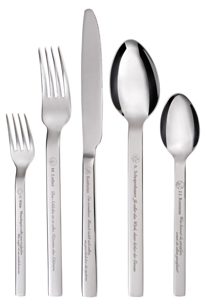 GRÄWE Besteckset 30-teilig, Edelstahl 18/10, Serie POESIE Produktbild 