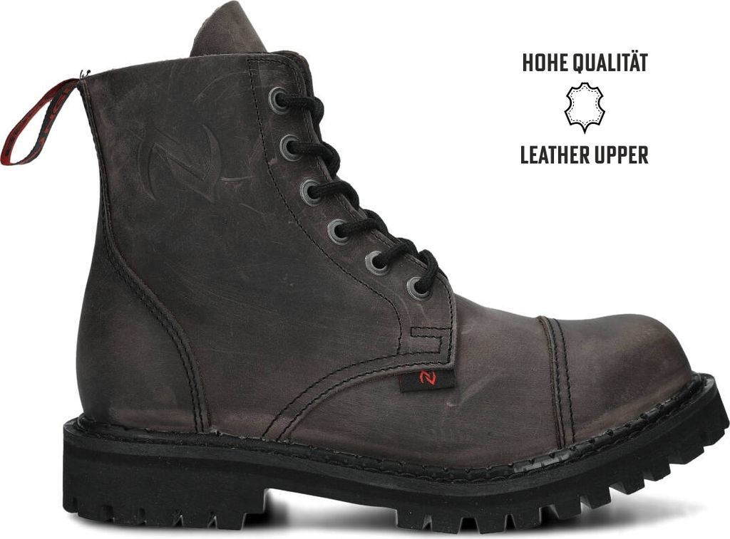 NAGABA Stahlkappenschuhe Damen Herren Stiefel 6H - Leder - Produktbild 2