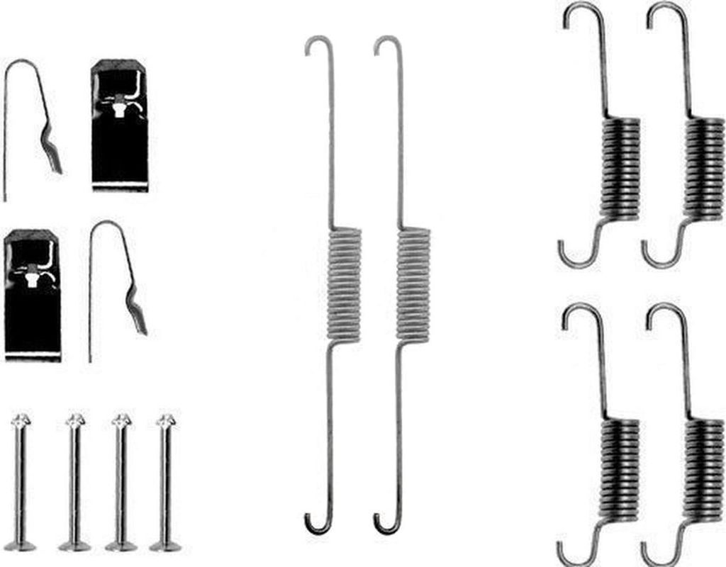 Zubehörsatz Bremsbacken Ø 220 mm A.B.S. für u.a. SUZUKI SJ413