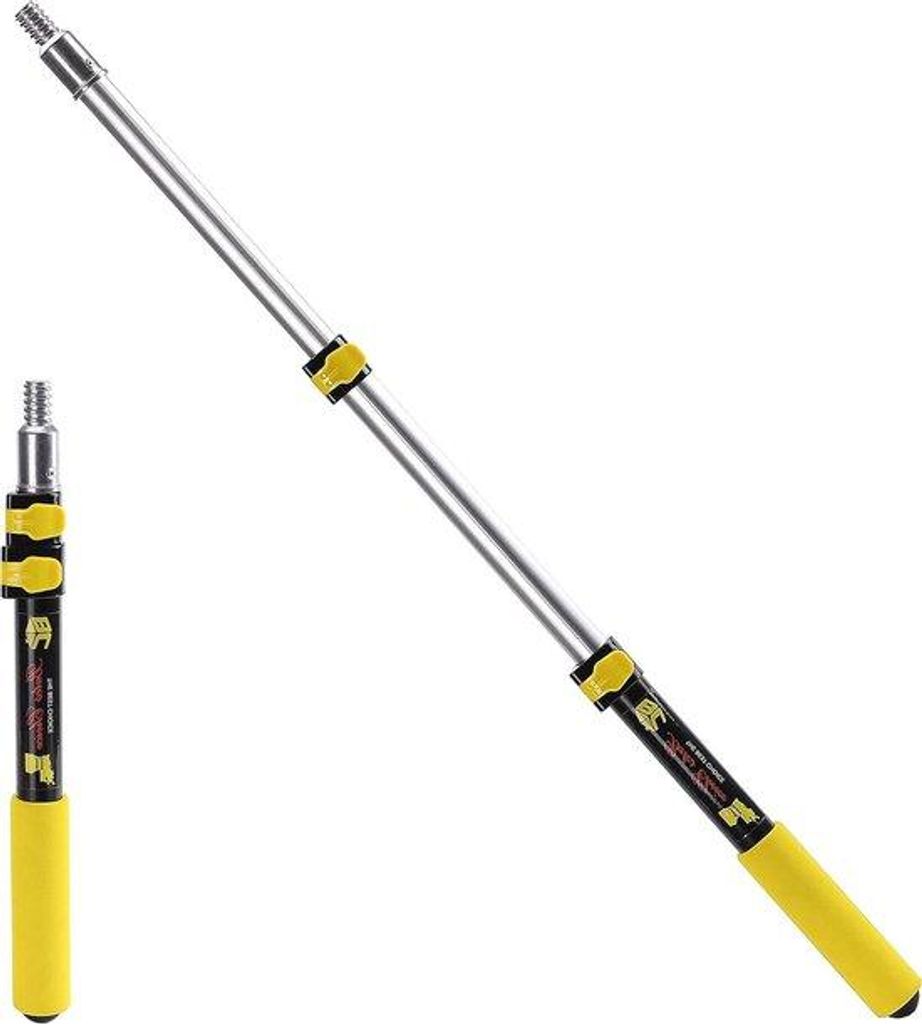 Dreifach Poolmast Teleskopgestänge 3 Meter