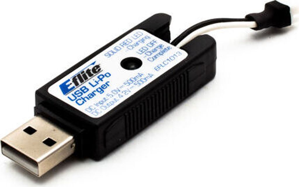 E-flite 1S 500mAh UMX USB-LiPo-Ladegerät