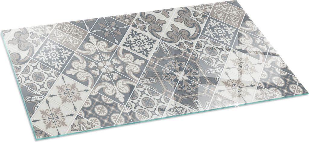 Funkenschutzplatte – Glasbodenplatte für Kaminofen – Kaminunterlage aus Glas – 120x60 cm – Feuerfeste Ofenbodenplatte – Hitzebeständige...