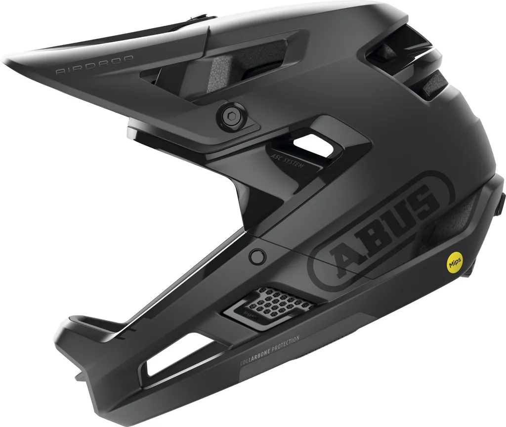Abus Airdrop Mips Velvet Black S/M Casque Léger avec Protection Mips - 2
