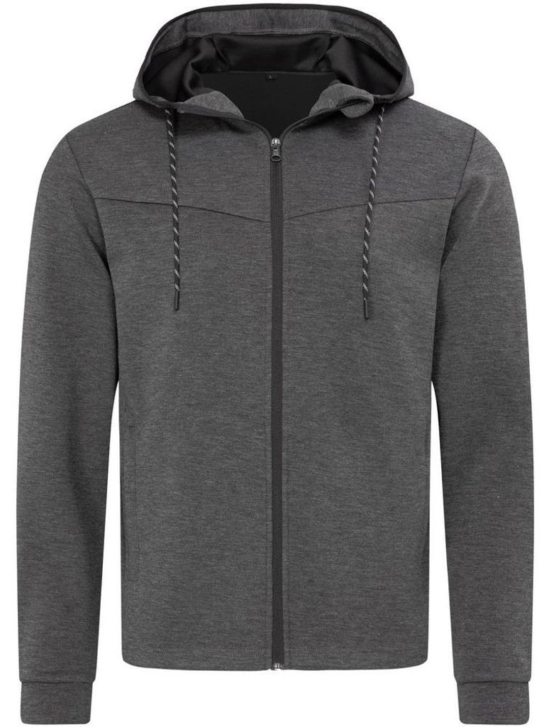 Stedman - "Scuba" Jacke recyceltes Material für Herren FK2550 (XL) (Dunkelgrau meliert)