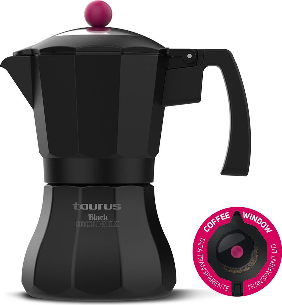 Taurus Black Moments 3 Mokka-Kanne Schwarz Immagine del prodotto 