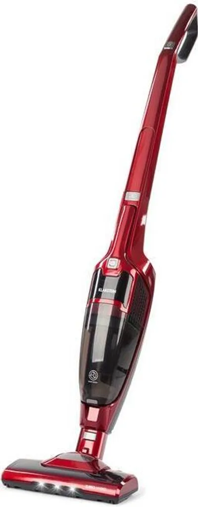 Aspirateur TurboHybrid Rouge Métal avec Technologie Cyclonique et Filtre