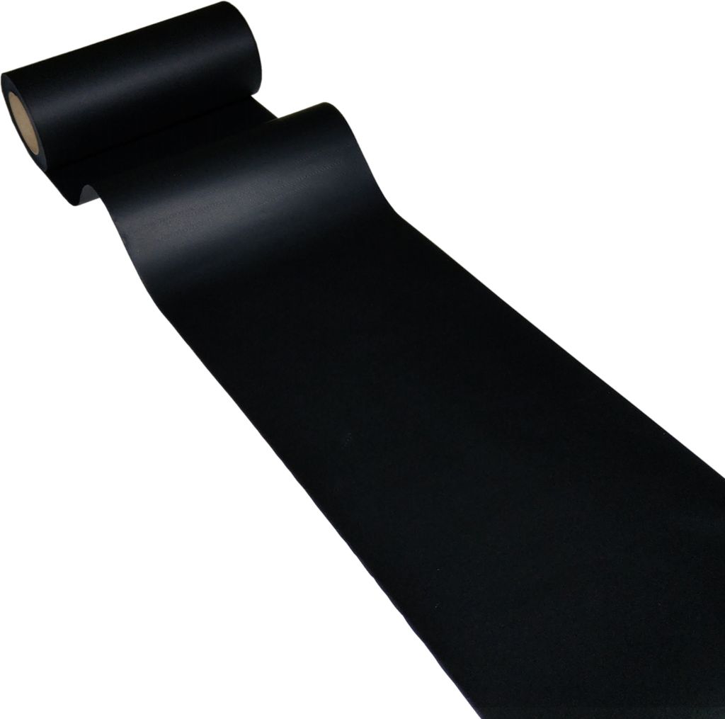 50m x 0,20m JUNOPAX® Papier Tischband schwarz Produktbild 