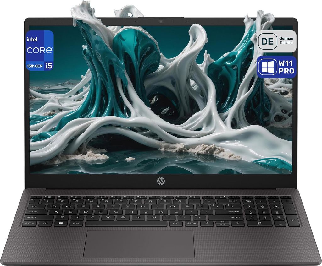 Hp 250 G10 Business Laptop, i5-1335U, 15.6" IPS FHD, QWERTZ Tastatur, 64 GB RAM | 4 TB SSD