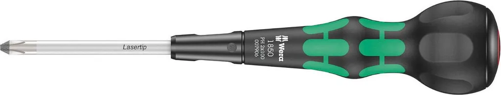 Wera 1850 PH Kraftform Ball-Grip PH 3x150 | Cacciavite Professionale