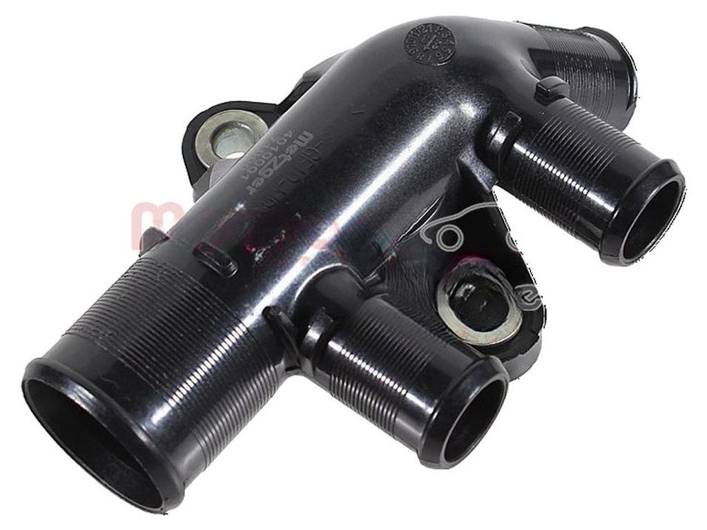 METZGER 4010001 Kühlmittelflansch für FIAT DUCATO Pritsche/Fahrgestell (230) Wasserflansch