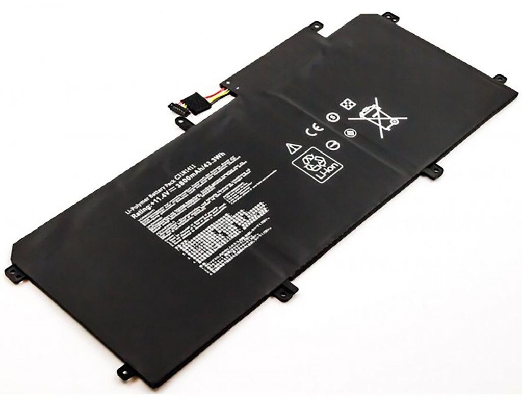 Akku für Asus ZenBook UX305CA-FC074R Li-Pol 11,4 Volt 3800 mAh schwarz