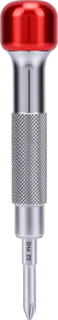 Sechskant-Ratschenschraubendreher-Set Ergonomischer Griff Vielseitiges, tragbares, kompaktes Wartungswerkzeug mit doppelter Drehrichtung 6,35 mm