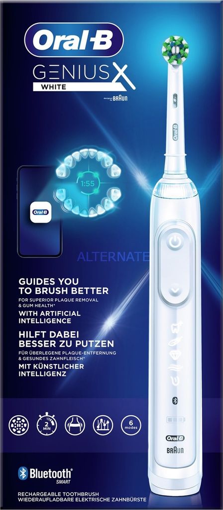 Oral-B Genius X 80354126, Erwachsener, Vibrierende Produktbild 