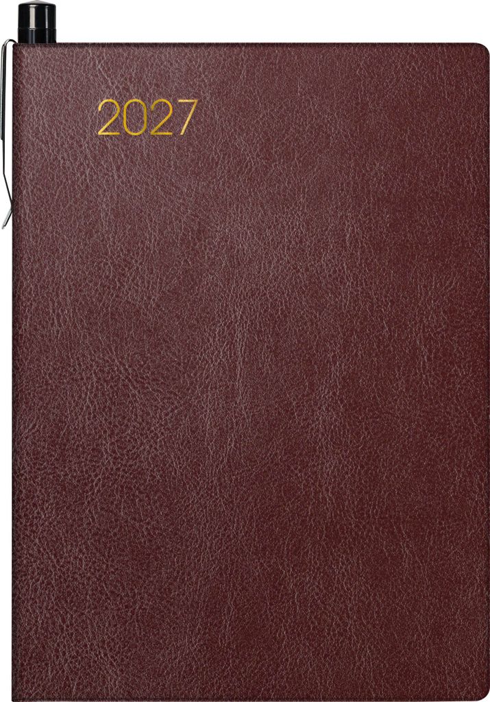 2027 BRUNNEN Taschenkalender8x11cm bo 2S/1WSoft Produktbild 