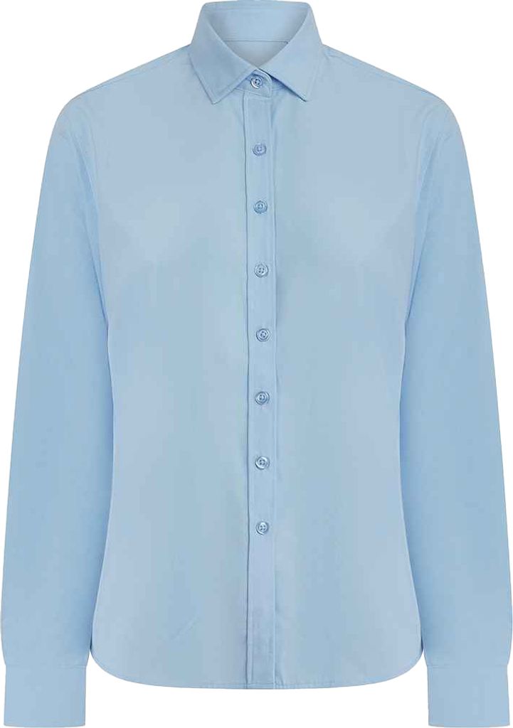 Henbury - Formelles Hemd CoolPlus für Damen Langärmlig PC7753 (L) (Hellblau)