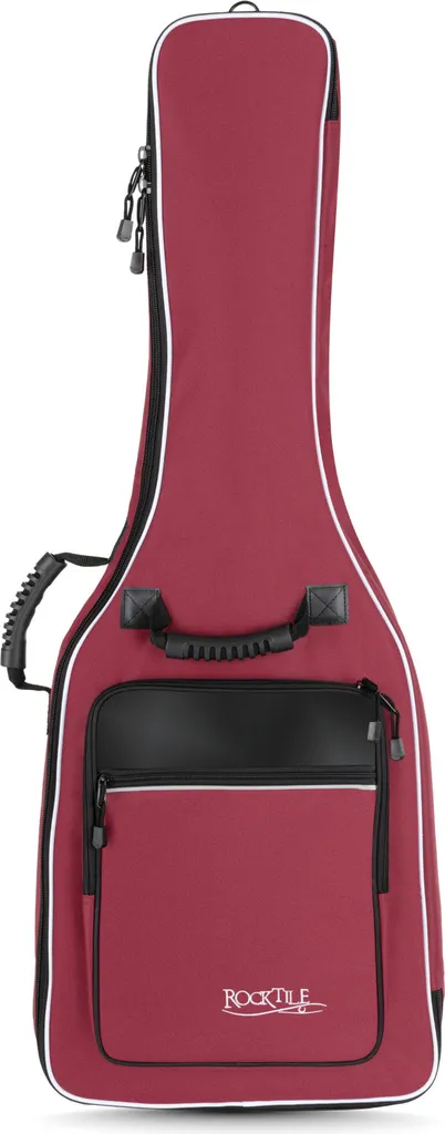 Étui guitare classique 3/4 Proline rouge rembourré avec poches accessoires