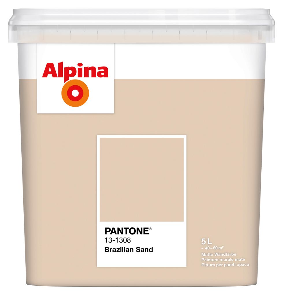 Alpina PANTONE®  Brazilian Sand 5 Liter Produktbild 