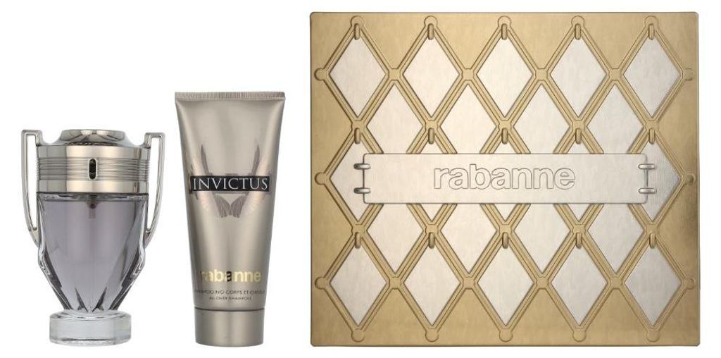 Rabanne Invictus EDT 100 ml + SG do ciała i włosów 100 ml M Zdjęcie produktu 