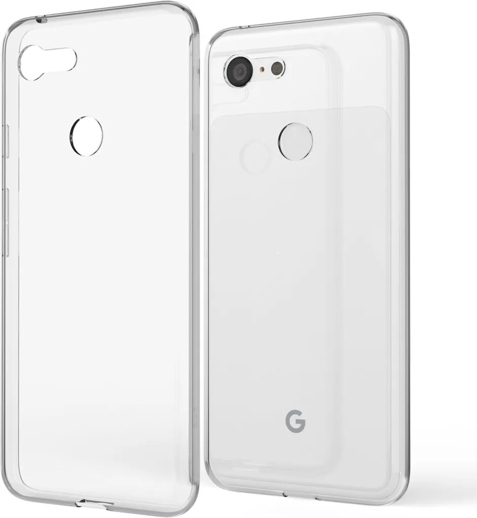 Cover Google Pixel 3 XL NALIA - Custodia Silicone TPU Trasparente