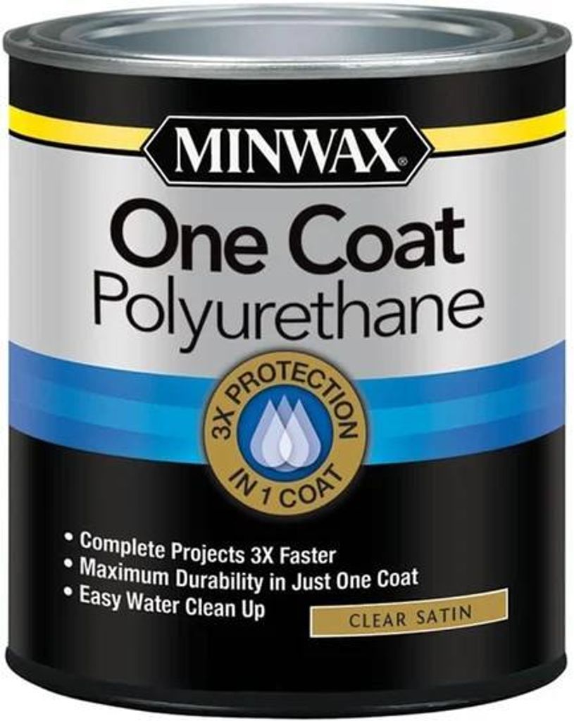 Minwax One Coat Holzlack 946ml SATIN