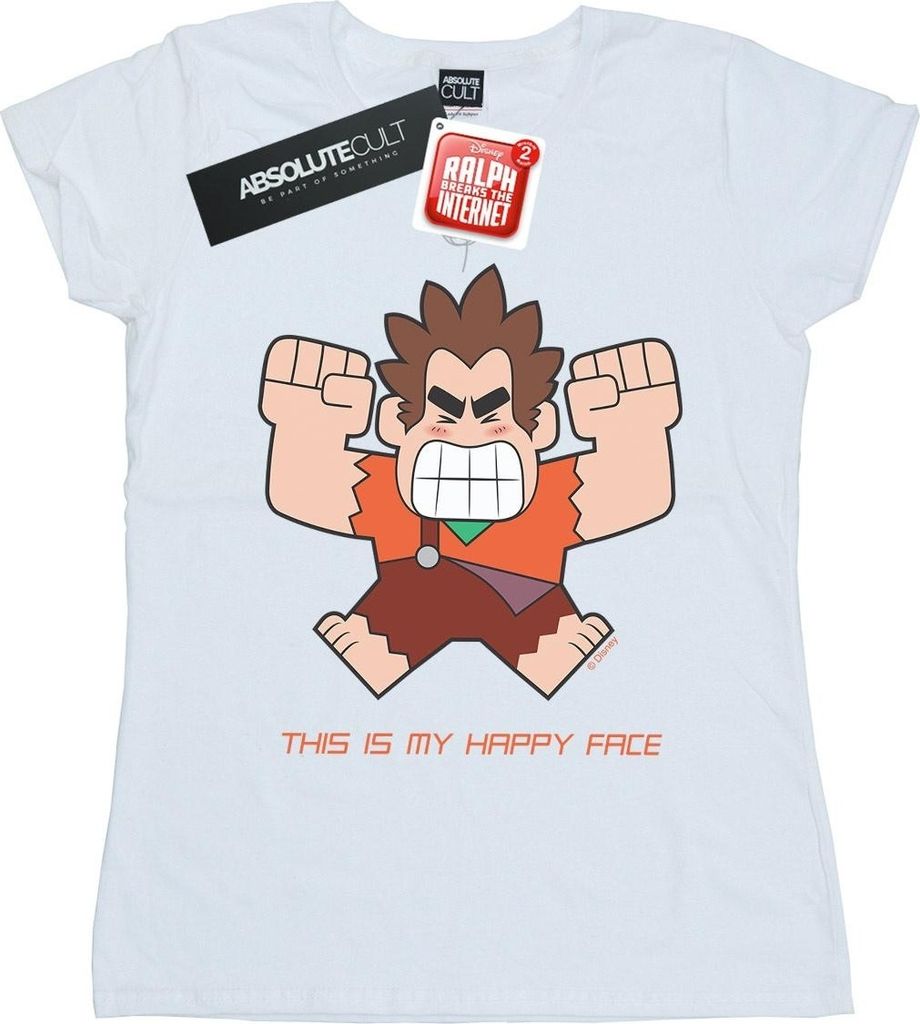 Disney - "Wreck It Ralph" T-Shirt für Damen BI44953 (L) (Weiß)