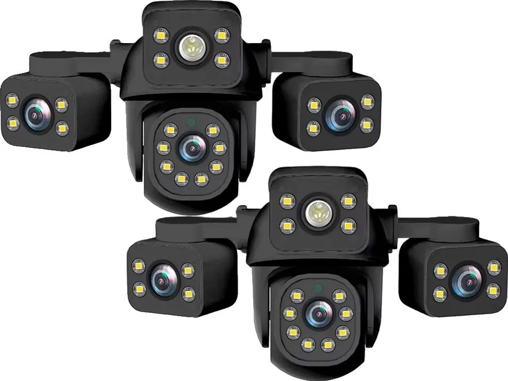 Kit Caméra WiFi Extérieure 15MP : Idéal pour Surveiller Maison et Jardin