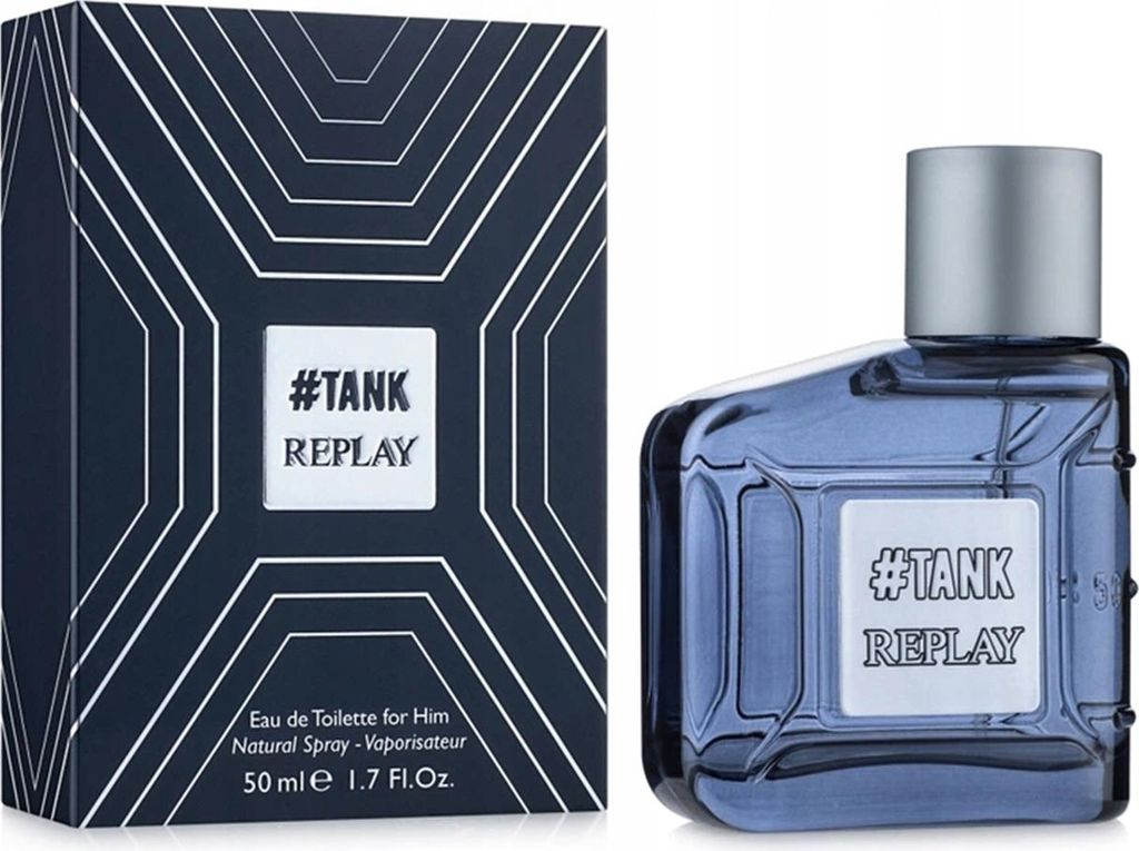 Replay #Tank For Him Eau de Toilette 50ml Spray Immagine del prodotto 