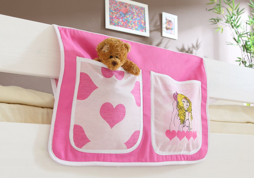 Bett-Tasche für Hoch- und Etagenbetten Prinzessin Cindy
