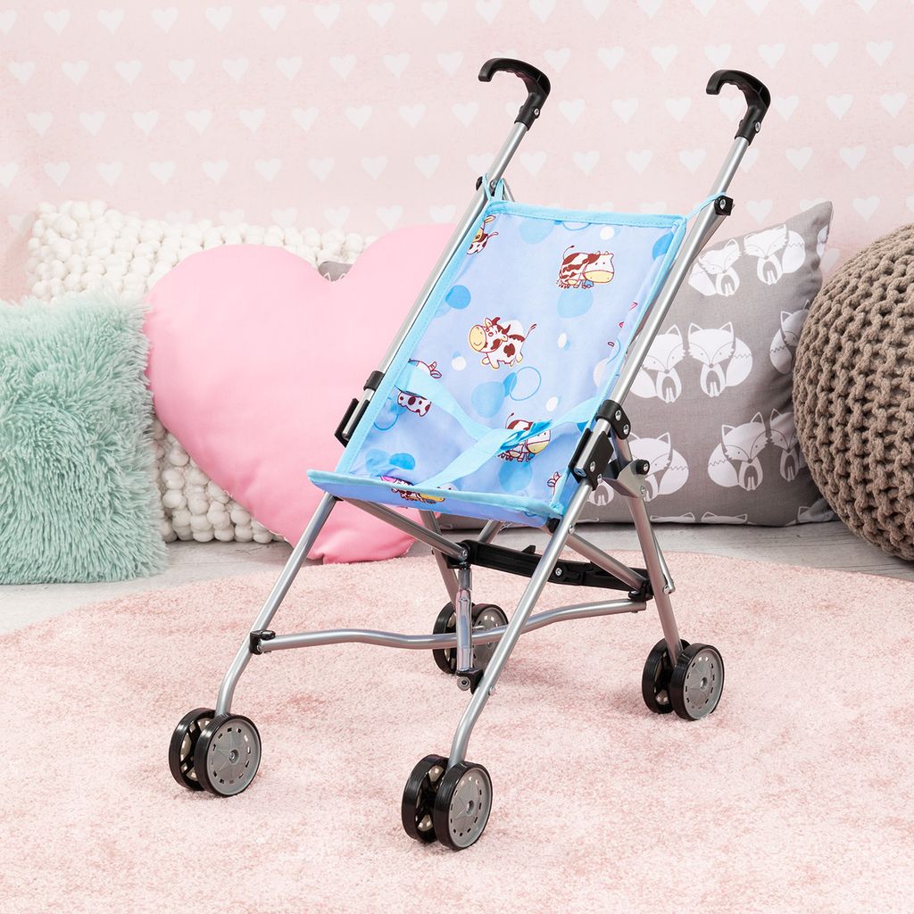 Bayer Design 30134AA Puppenbuggy, Puppenwagen, Doppelräder, Produktbild 3