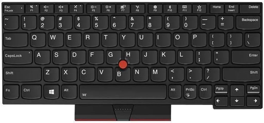 Clavier Azerty Lenovo SKLTNKBBKFR Noir Mat Haute Précision FRU01YP091
