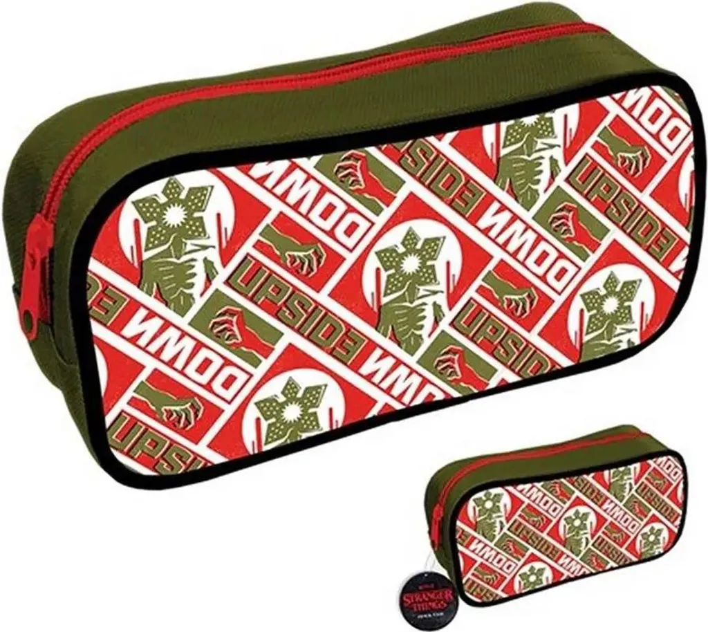 Zaino Stranger Things 4 Rosso Pyramid - Borsa Scuola Ufficiale Netflix