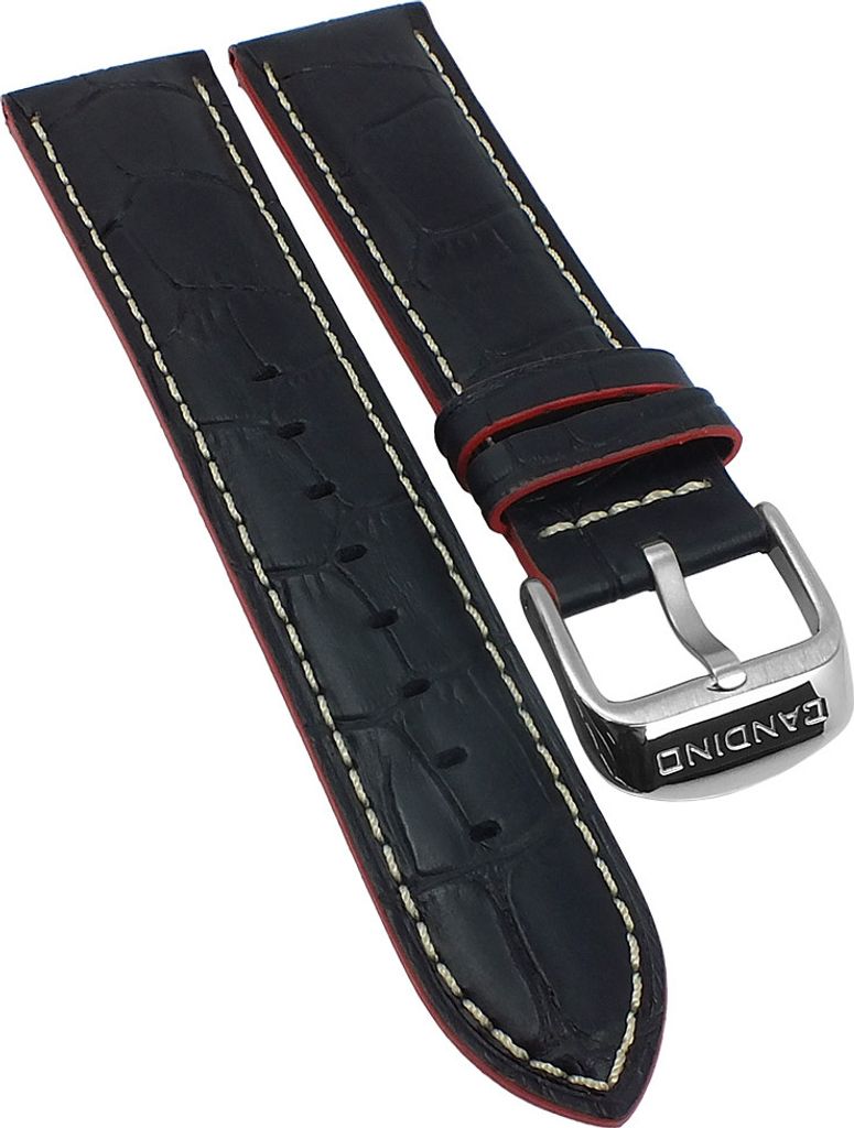 Candino Gents Sport Chrono | Uhrenarmband 22mm Leder schwarz | C4681