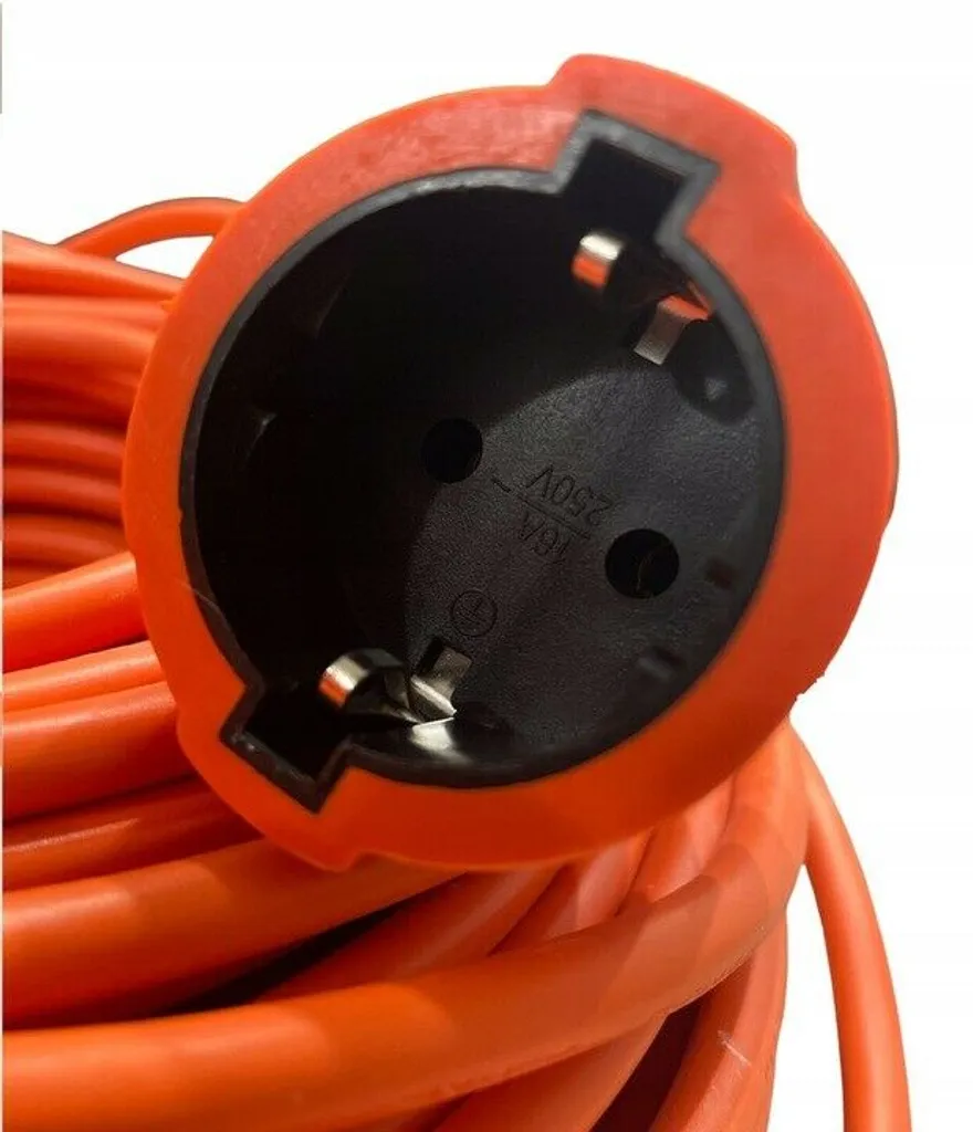 Câble prolongateur 50 mètres robuste 3x2,5mm² pour usage extérieur - 3