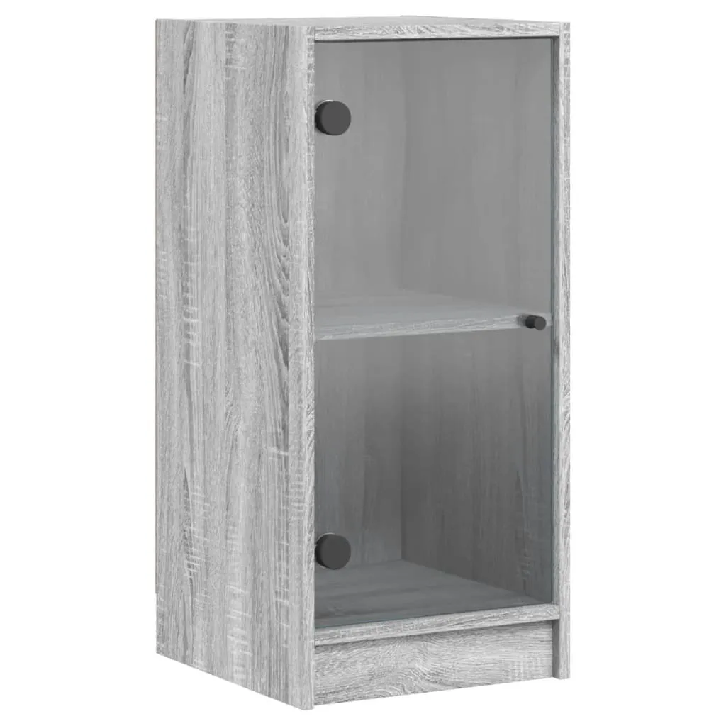 Vetrinetta SYFAX Grigio Sonoma 35x37x75,5 cm | Mobile Design Contemporaneo