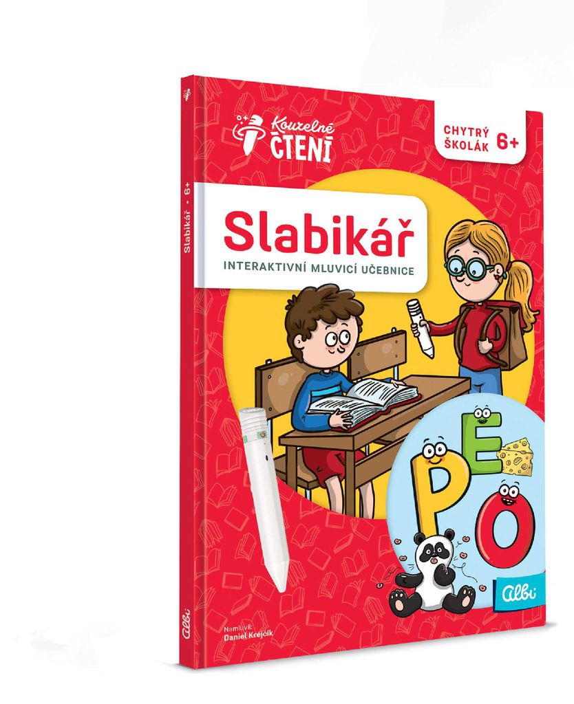 ALBI Magic liest Buch: Syllabisch