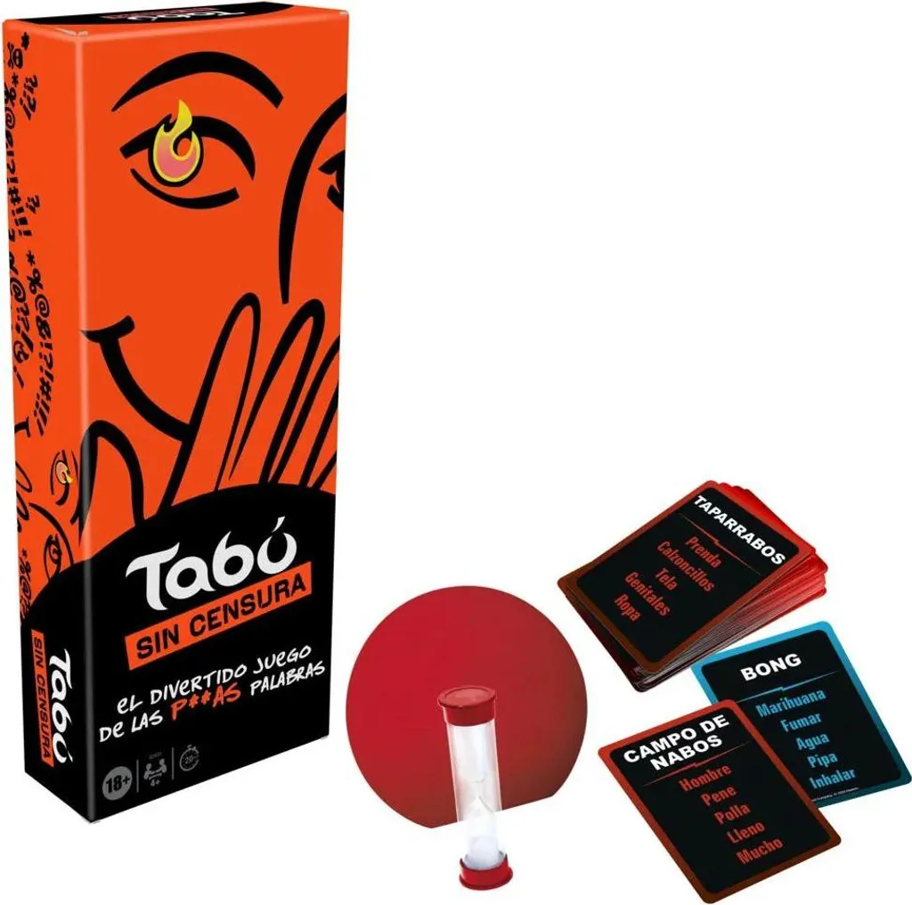 Taboo Uncensored Version Espagnole - Accessoire Idéal Soirée entre Amis