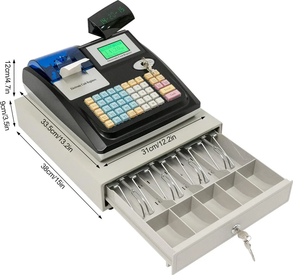 Terminal de point de vente complet avec afficheur LED et multi-paiement