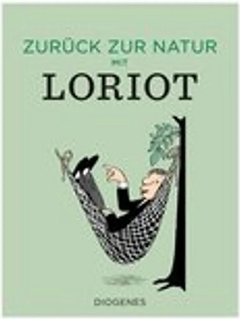Album illustré Loriot Zurück zur Natur pour amateurs de dessin satirique