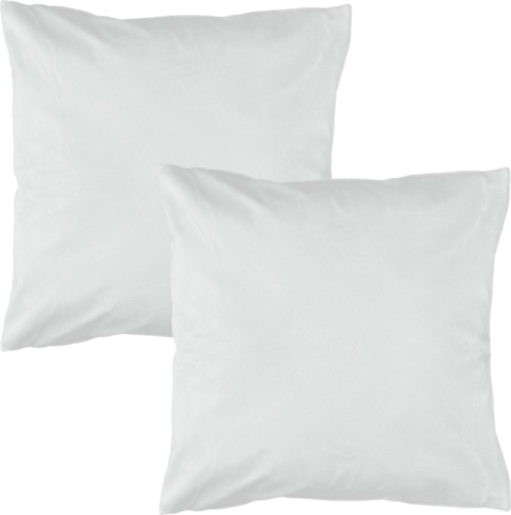 Doppelpack Kissenhüllen 50cm x 50cm Samt Kissenbezug Produktbild 