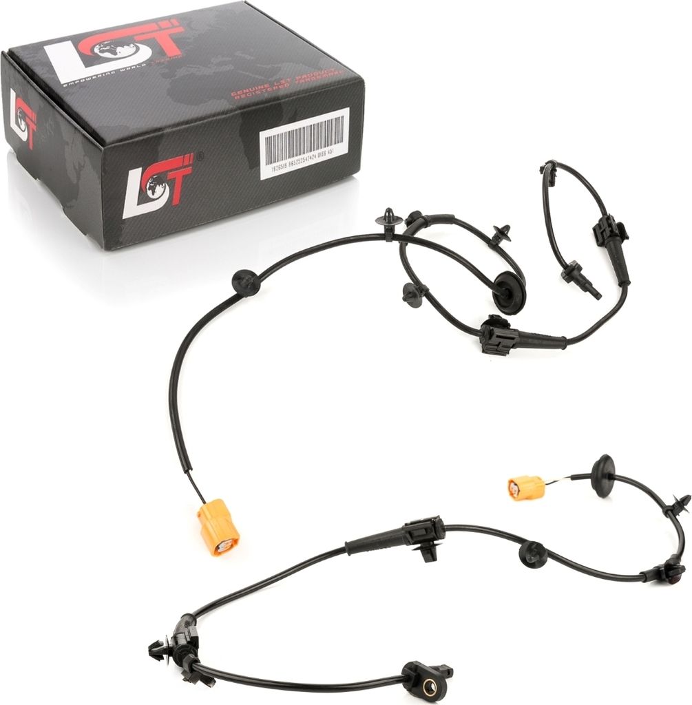 2x ABS Sensor Raddrehzahlrelger Set vorne links rechts für HONDA JAZZ II 2 GD