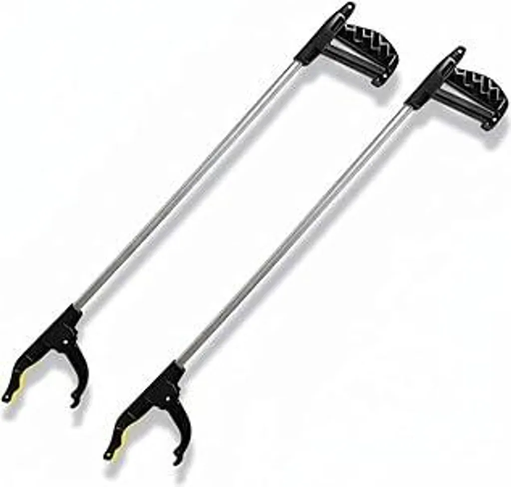 2 Pinze Raccoglitutto ANGEL 76cm - Alluminio Pieghevole e Calamita - 1