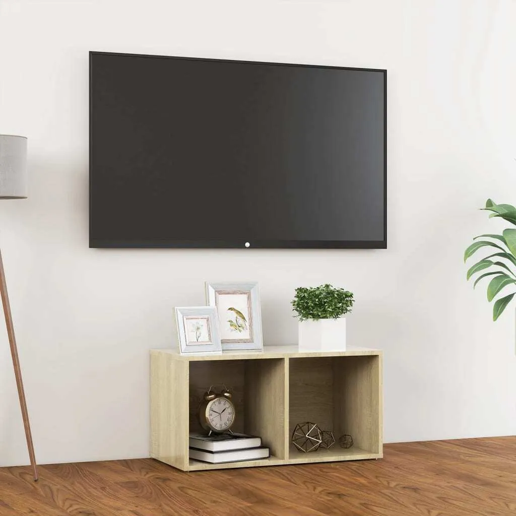 Maison Exclusive - Mobile TV in rovere Sonoma 72x35x36,5 cm Materiale ligneo