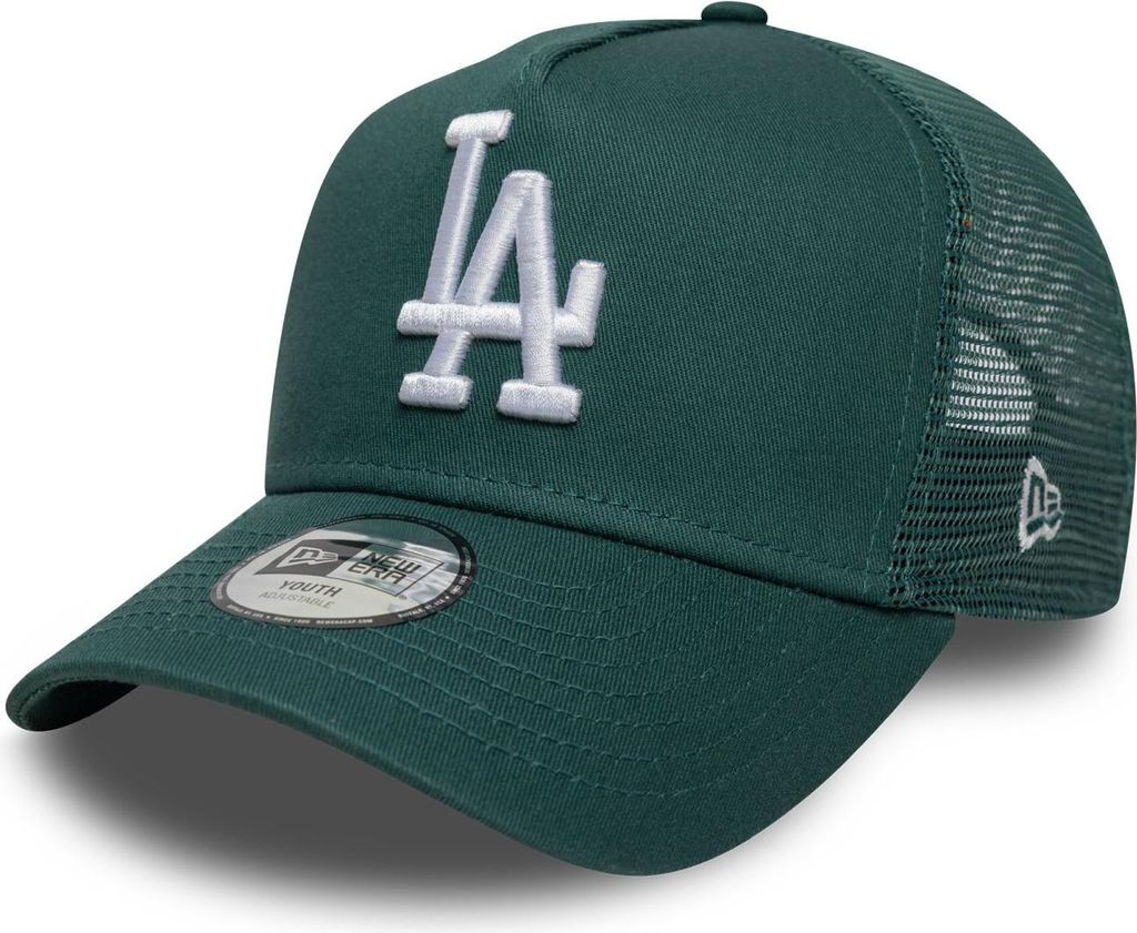 New Era Kids Trucker Cap MLB 9FORTY Los Angeles Dodgers dark green Youth