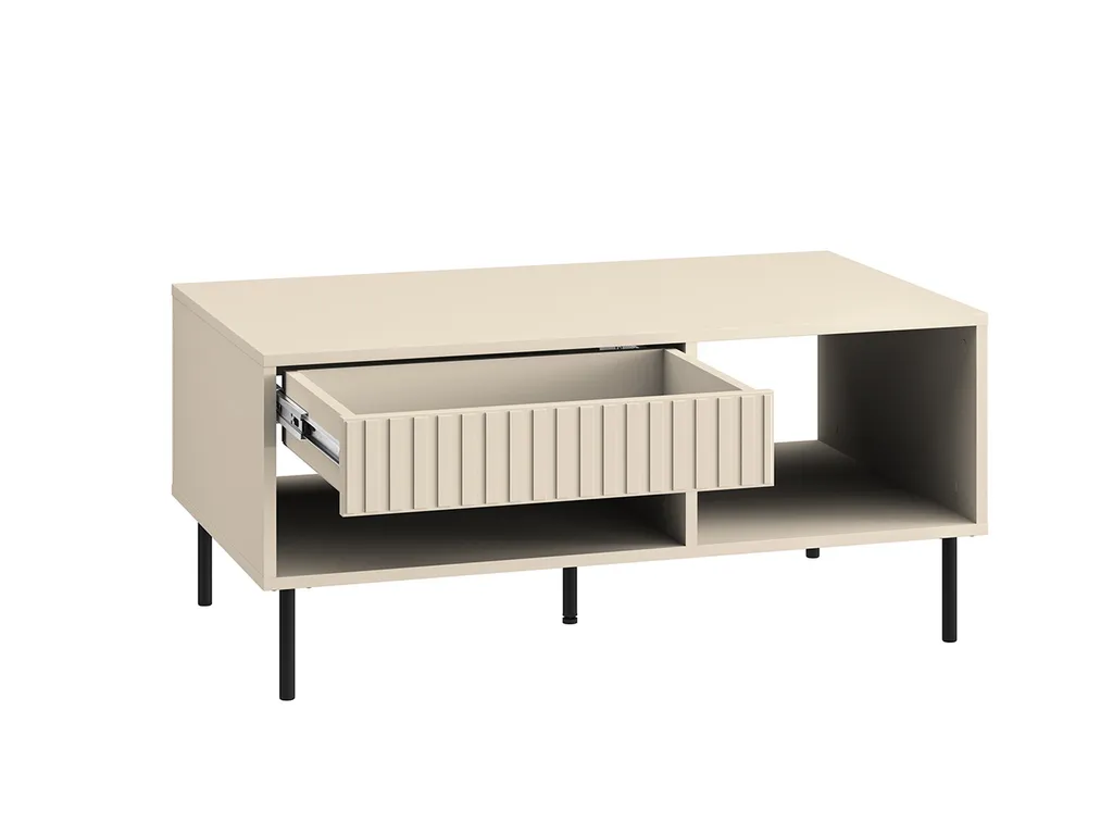 Table basse FAREL cachemire en bois mat : Finition haute qualité - 3