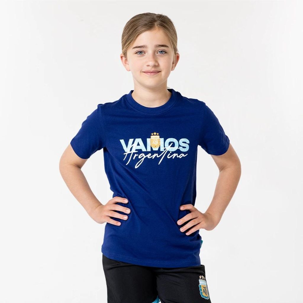 Argentinien T-Shirt Kinder - Größe 116 bis 164 - Fußballtrikot - Offizielle AFA Fanartikel