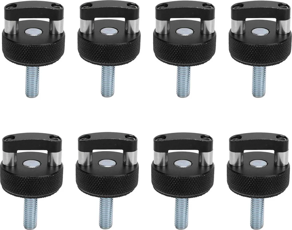Kit 8 Viti M8 Zigrinate Bronco Hardtop Quick Release Alluminio - 3