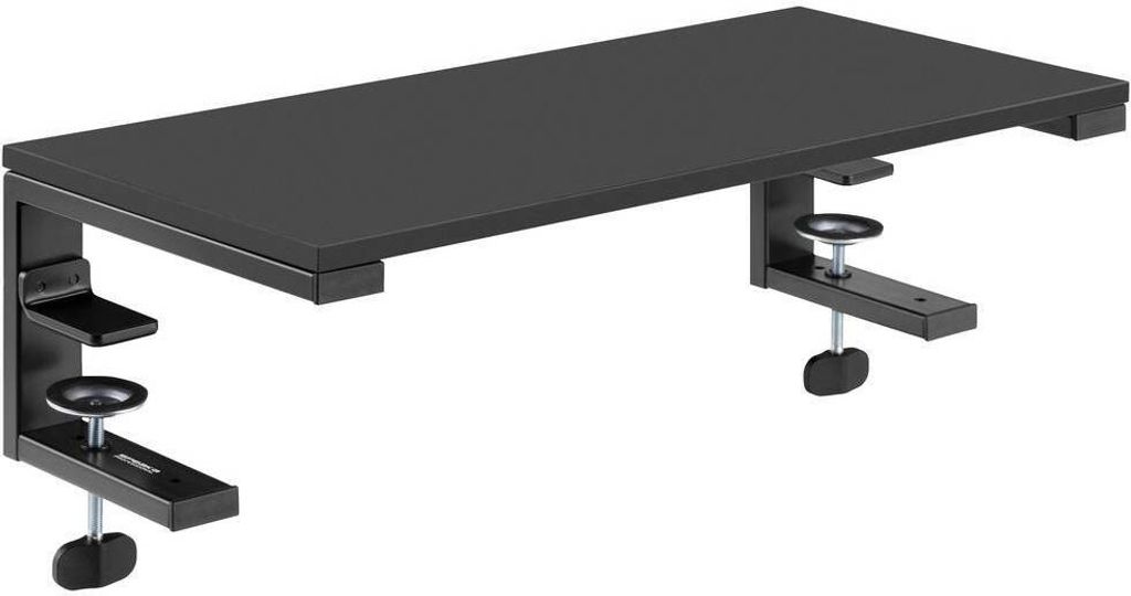SpeaKa Professional SP-10938480 Monitor-Erhöhung 550 mm x 250 mm Höhen-Bereich: 236 mm (max) Schwarz