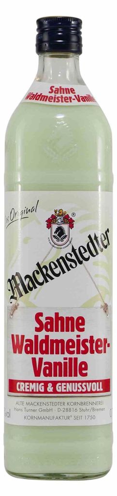 Mackenstedter Waldmeister-Vanille Sahnelikör