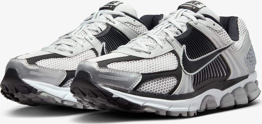 Nike Zoom Vomero 5 Metallic Silver Black - EU 38 Produktbild 