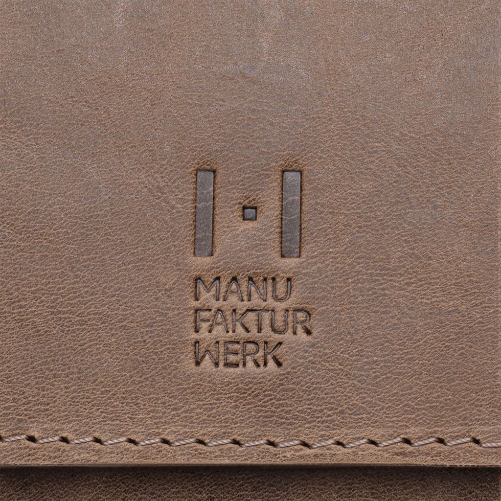 Manufakturwerk Uhren Reise-Etui aus Leder für Armbanduhren, Größe:3 Uhren, Farbe:Braun